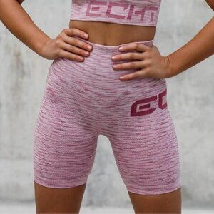 ECHT Tricot V2 Biker Short Sz Medium Pink Multi